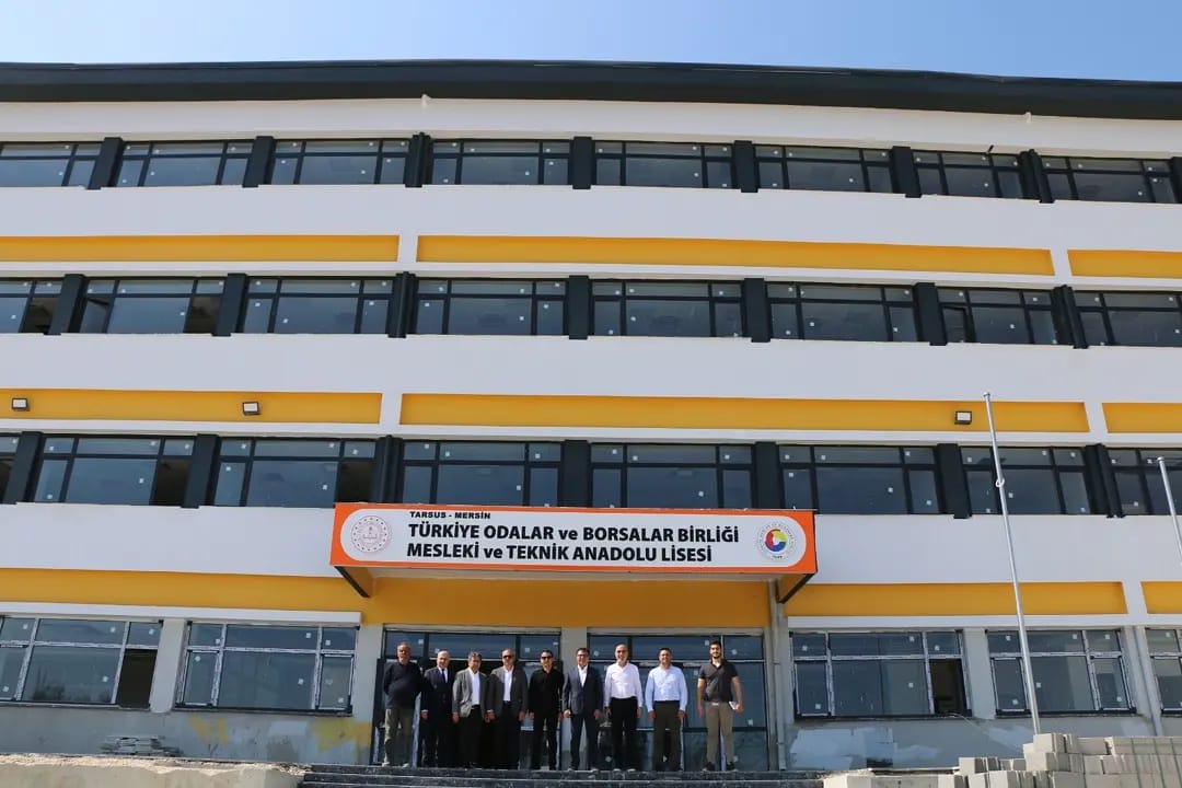 TOBB’un Tarsus’a yaptırdığı okulun inşaatı Mayıs’ta bitiyor