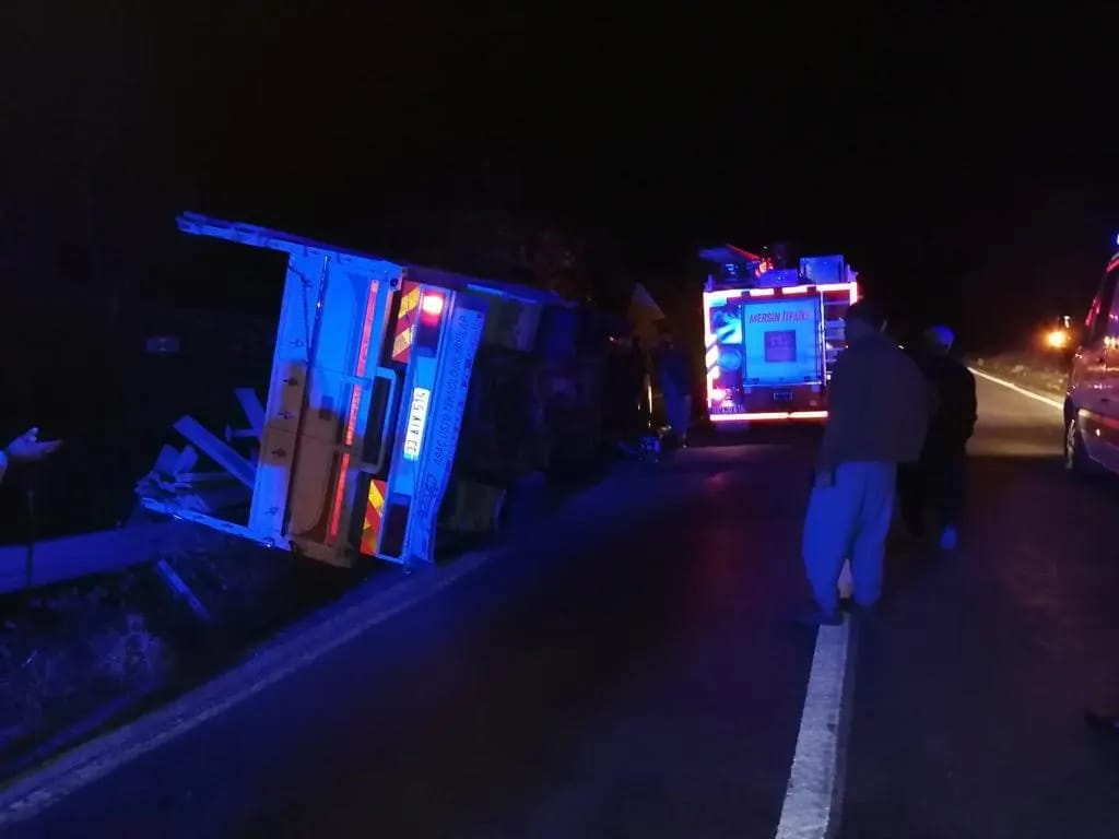 Çamlıyayla-Tarsus arasında kaza: 1 yaralı